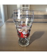 Coca-Cola 1997 Happy Holiday Vintage Glass Christmas Santa Pint Glass - $170.02 MXN