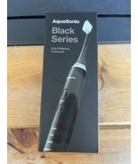 AquaSonic Black Series Ultra Whitening Electric Toothbrush - 8 Brush Heads - £30.41 GBP