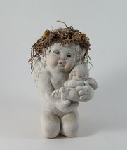 Dreamsicles Figurine Cherub  Mother And Child Vintage 1991 Signed by Kristin - £8.58 GBP