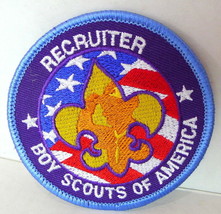 Boy Scouts Of America Recruiter Round Patch Bsa 3&quot; 2000&#39;s Collectors Americana - £6.63 GBP