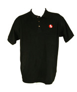 SAFEWAY Grocery Store Logo Employee Uniform Polo Shirt Black Size L Larg... - £20.19 GBP