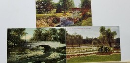 THREE Antique FOREST PARK ST LOUIS MO Postcards Colored FRANKLIN BRIDGE ... - £9.85 GBP
