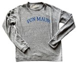 Von Maur Long Sleeve Womens Xtra Small Retro Brand Heather Grey Sweater - $12.02