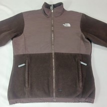 The North Face Brown Denali Full Zip Fleece Jacket AC9Q Polartec Girls Size XL image 10