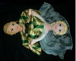 DISNEY PARKS PRINCESS FROZEN ELSA ANNA TOPSY TURVY STUFFED ANIMAL PLUSH ... - $19.00