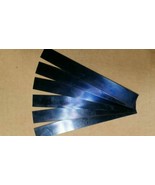 6 PIECE Blue Tempered Spring Steel Shim .015&quot; x 3/8&quot; w, 3 inch LONG 0.37... - £26.12 GBP