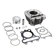 67mm Cylinder Jug Top End Piston Gaskets Kit for Yamaha YFM200 Moto 4 19... - $67.09