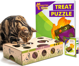 Classic – Cat Puzzle Feeder – Interactive Enrichment Toy – Treat Pu - $719.50 MXN