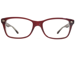 Ray-Ban Eyeglasses Frames RB 5228 5112 Red Clear Square Full Rim 53-17-140 - £88.13 GBP