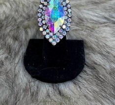 Art By Amy Labbe diamond art ring in Crystal - size One Size - $40.59