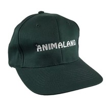 Animaland Strapback Baseball Cap Hat Green Adjustable Cotton Embroidered... - £7.81 GBP