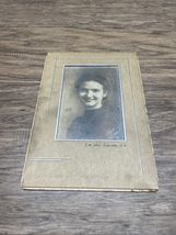 Vintage Antique 1939 Young Woman Portrait Photograph 5X7 OOAK Clarksburg... - $9.89