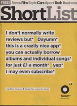 Shortlist Magazine - 26 September 2013 - £3.12 GBP