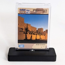 1991 Desert Storm Pro Set Card (YY16): #130 Arab League with Magnetic Case - $9.90