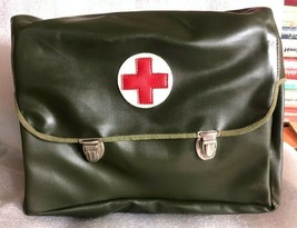 Old Albanian Military Medical Bag New Old Stock Albanian Sanitary Army 1960s - $69.30
