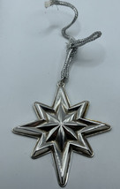 1994 Lunt Star Sterling Silver Christmas Ornament First Edition - £76.55 GBP