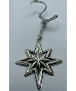 1994 Lunt Star Sterling Silver Christmas Ornament First Edition - £77.07 GBP