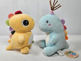Kawamochi Rainbow &amp; Candy Kyouryu Kyoryu Dinosaur Plush Stuffed Toy with Tag - £15.94 GBP