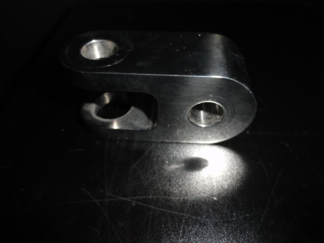 Marine Machine Transom Mount Cylinder Polished Medium Clevis Item image 3