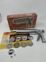 Vintage Wear-Ever &quot;Trigger-Quick&quot; Aluminum Cookie Gun &amp; Pastry Decorator Shooter - $27.28