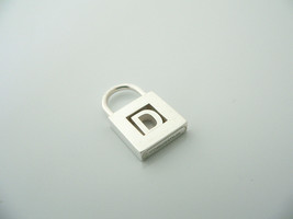 Tiffany &amp; Co Alphabet D Pendant Padlock Letter Charm 4 Necklace Bracelet... - £273.65 GBP