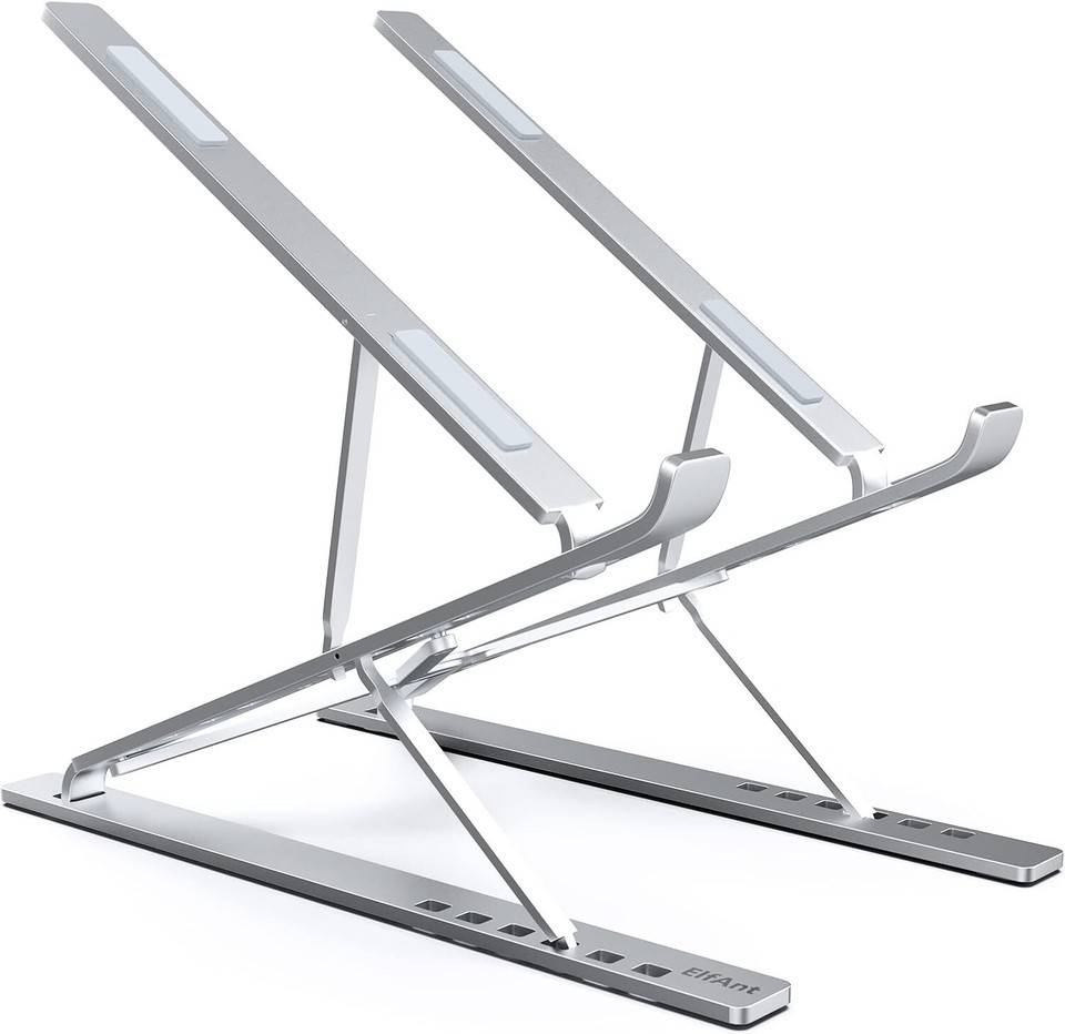 Adjustable Portable Aluminum Laptop Stand for 10" - 17" Devices - Ergonomic D... Item image 3