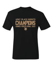 Army Black Knights 2021 Armed Forces Bowl Champions T-Shirt  - $20.99+