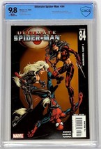 Ultimate Spiderman 84 Marvel 2005 CGCS 9.8 Black Cat Electra Moon Knight App - £107.19 GBP