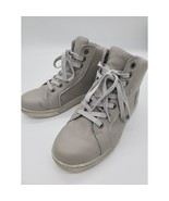Harley Davidson Womens 7M Mackey 4-In Grey Motorcycle Sneaker Boots D87224 - £41.26 GBP