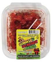 Alamo Candy Gummy &amp; Bloody Bears Crawling in Chamoy &amp; Chili, Sweet &amp; Sou... - $279.26 MXN
