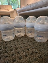 4 Pk, Philips AVENT Natural Baby Bottle with Natural Response Nipple, Clear, 4oz - $14.87