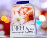 Inked by Dani Fine Line Pack Temporary Tattoo Pack 20+ Hand Drawn Tats B... - $14.84