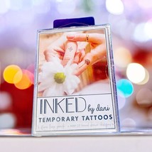 Inked by Dani Fine Line Pack Temporary Tattoo Pack 20+ Hand Drawn Tats B... - $14.84