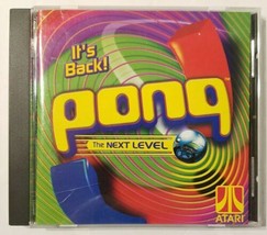 Pong The Next Level 1999 Complete  Atari Classic Game 3D Graphics #99216 CD - $8.49