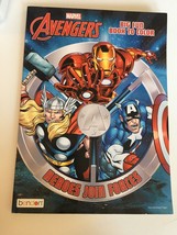 Marvel Avengers Big Fun Book To Color Heroes Join Forces Coloring Kids A... - £3.18 GBP