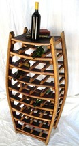Large Narrow Wine Rack - Medoc - Made from retired California wine barrels - £552.87 GBP