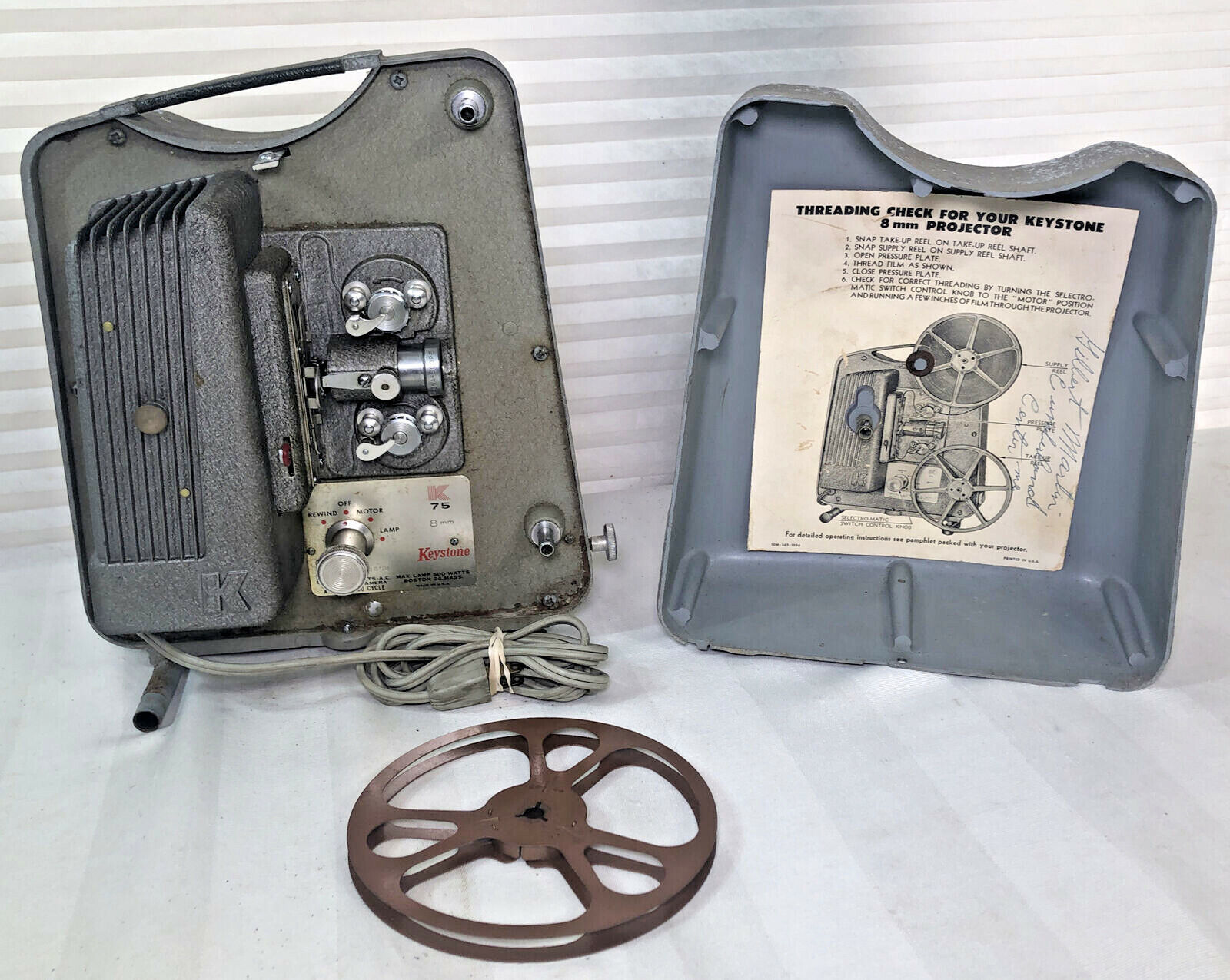 Vintage Keystone 8mm Film Movie Projector and 50 similar items