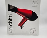 Elchim Classic 2001 Professional High Pressure Hair Dryer- White - £72.79 GBP