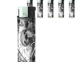 Cute Sloth Images D9 Lighters Set of 5 Electronic Refillable Butane  - £12.47 GBP