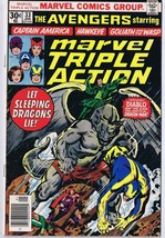 Marvel Triple Action #33 ORIGINAL Vintage 1977 Marvel Comics Captain America - £7.90 GBP