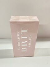 Burberry Brit Sheer For Her Eau De Toilette 3.4oz Spray SEALED- Light Pink Box - £31.59 GBP