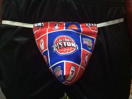 New Sexy Mens DETROIT PISTONS Basketball Gstring Thong Lingerie NBA Unde... - $19.99