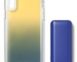 heyday Cool Blue Iridescent Apple iPhone X XS Case with Power Bank NEW - $7.95