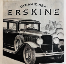 1930 Studebaker Erskine Advertisement Automobilia Champions Antique DWWW10 - $554.45 MXN