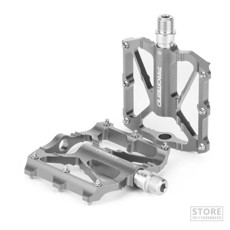 PROMEND Mountain Road Bicycle Pedal Anti-slip CNC Widen Ultralight Aluminum Allo - £104.14 GBP