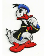 Walt Disney&#39;s Donald Duck Pondering Figure Patch, NEW UNUSED - $7.84