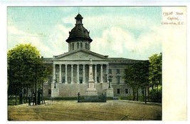 State Capitol Building Postcard Columbia South Carolina Undivided Back  - $11.88