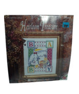 Heirloom Treasures Birth Announcement Counted Cross Stitch Kit 5267 Stor... - $5.24