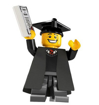 Graduated Student Custom Minifigures Toys Gift for Boys and Girls - $2.89