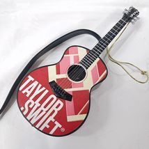 Taylor Swift Red Guitar Christmas Ornament 2013 plays music song sound READ - $170.00